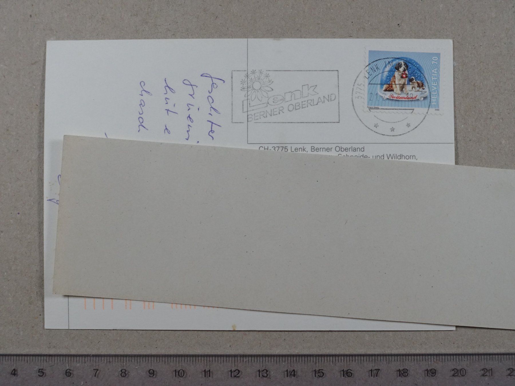 Cartoline postali: Lenk, 2002 – Usato da Lenzburg venduto da fh1 1