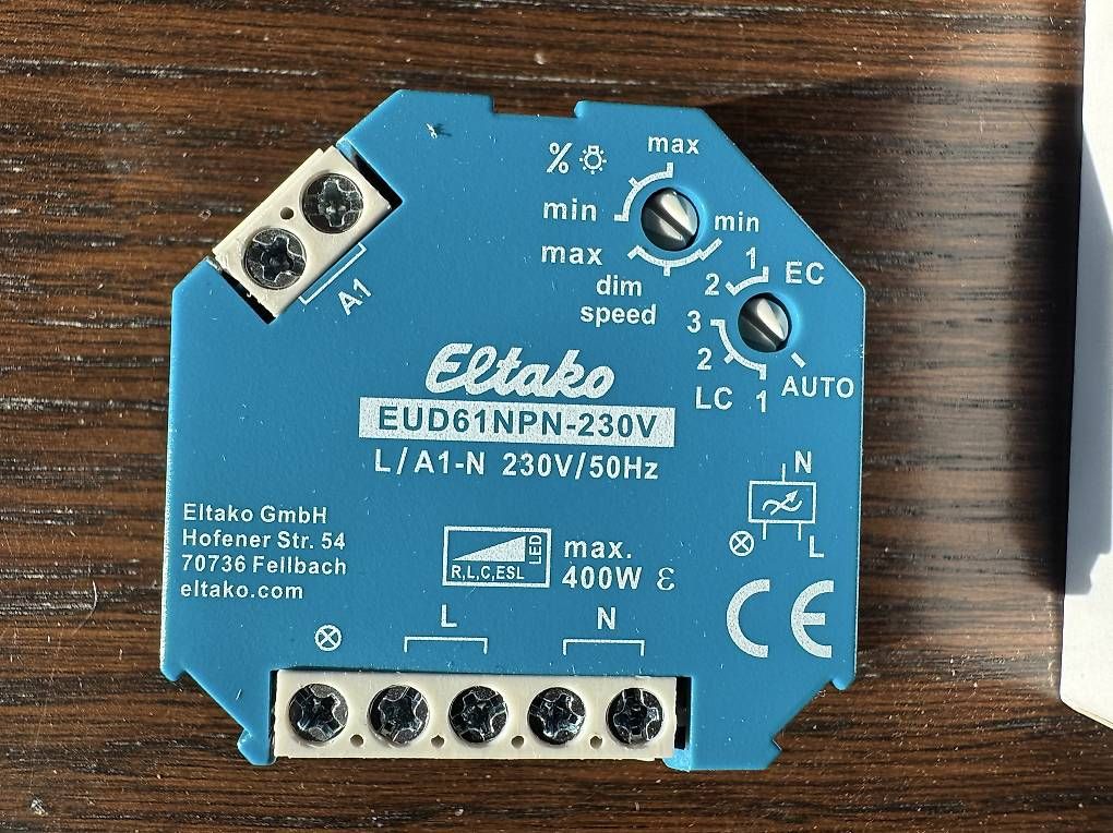 Eltako Interruttori: Variateur neuf pour lumière – Usato da Ste Croix venduto da Barjot 2