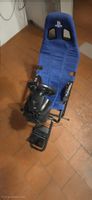 Playseat Rennsitz blau mit Lenkrad und Pedalen Set für XBox 