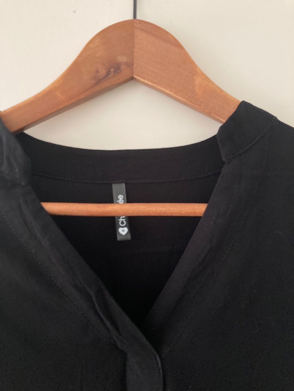 Camicette: Schwarze Longbluse | Chicorée * Grösse M – Usato da Basel venduto da AufeinenBlick 3