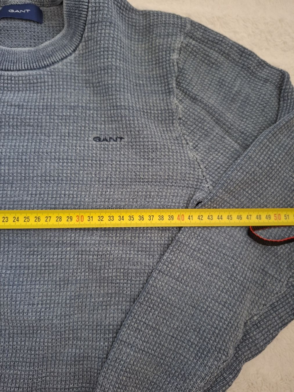 Gant Maglioni & Felpe: Pull GANT Bleu Coton Homme Taille S Bon état – Usato da Renens VD venduto da ser_j2fn 5