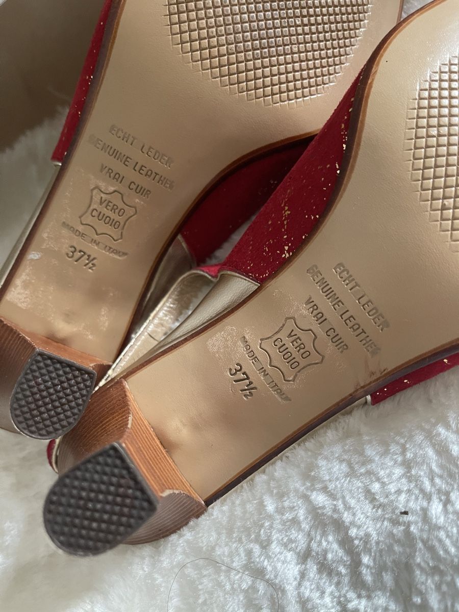 Scarpe da donna: Giorgio Zamponi Peeptoe Pump-Sandale – Nuovo (secondo la descrizione) da Dietikon venduto da Nieselchen 2