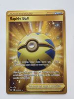 Carte Pokémon RAPIDE BALL ancienne 
