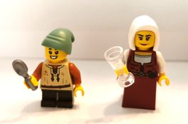Lego Castle Ritter Minifiguren Mittelalter aus 10332 - Neu