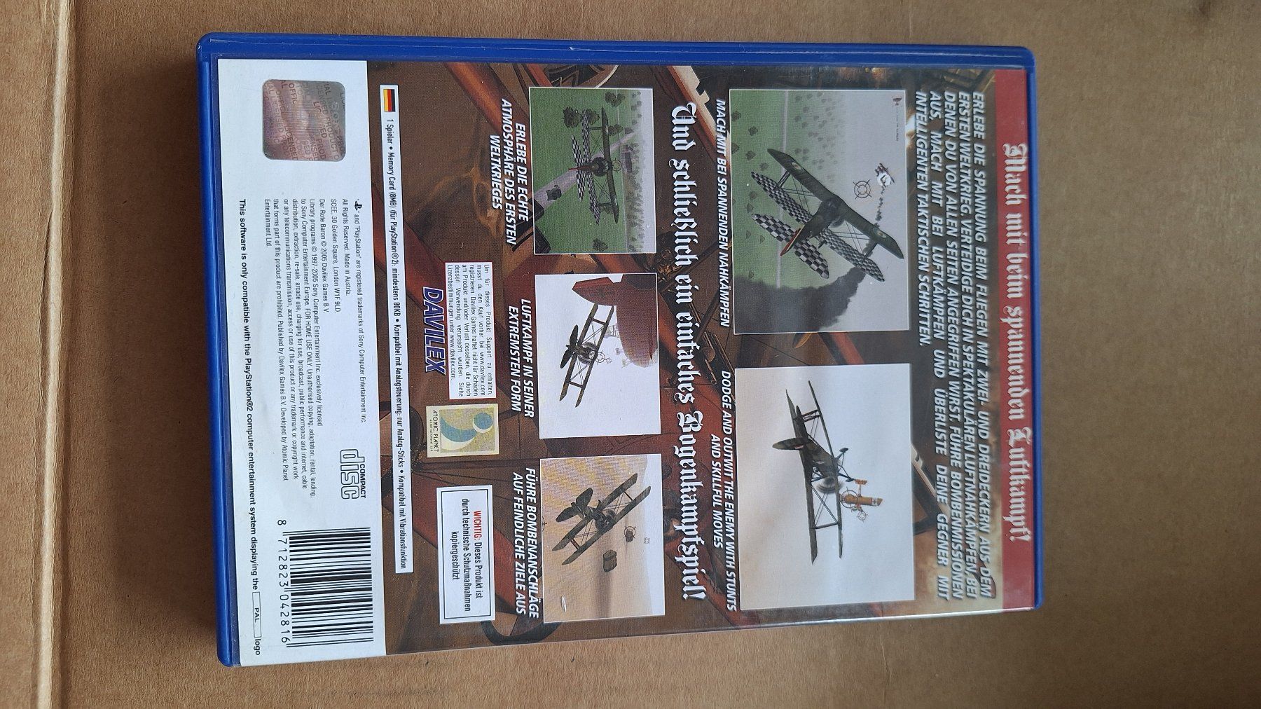 Giochi: Der rote baron - PS2 – Usato da Altstätten SG venduto da GGsGameshop 1