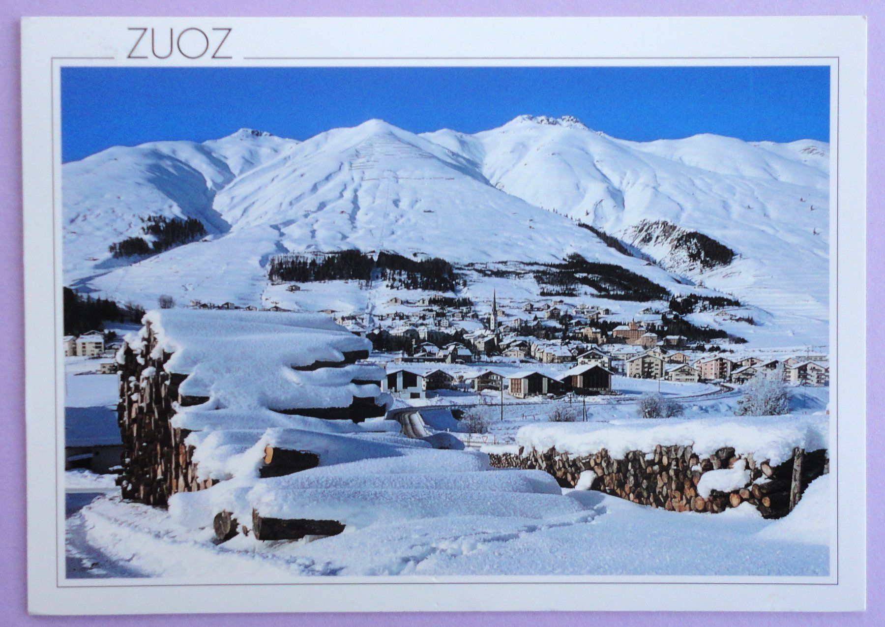 Cartoline postali: Zuoz, 1716 m ü.M. – Usato da Fétigny venduto da Billy2miny