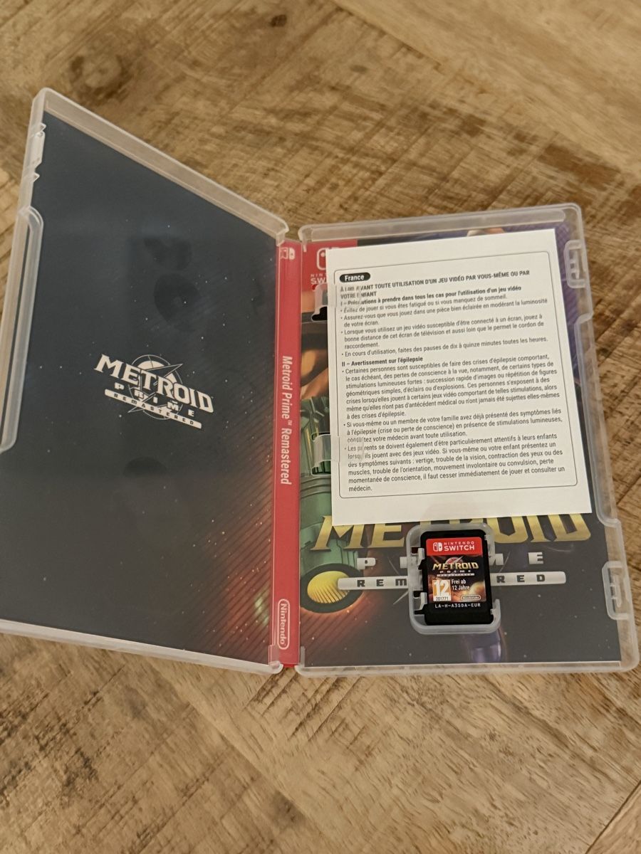 Nintendo Spiele: Metroid Prime Remastered Nintendo Switch – Neu (gemäss Beschreibung) aus Gibswil von Oidus 1