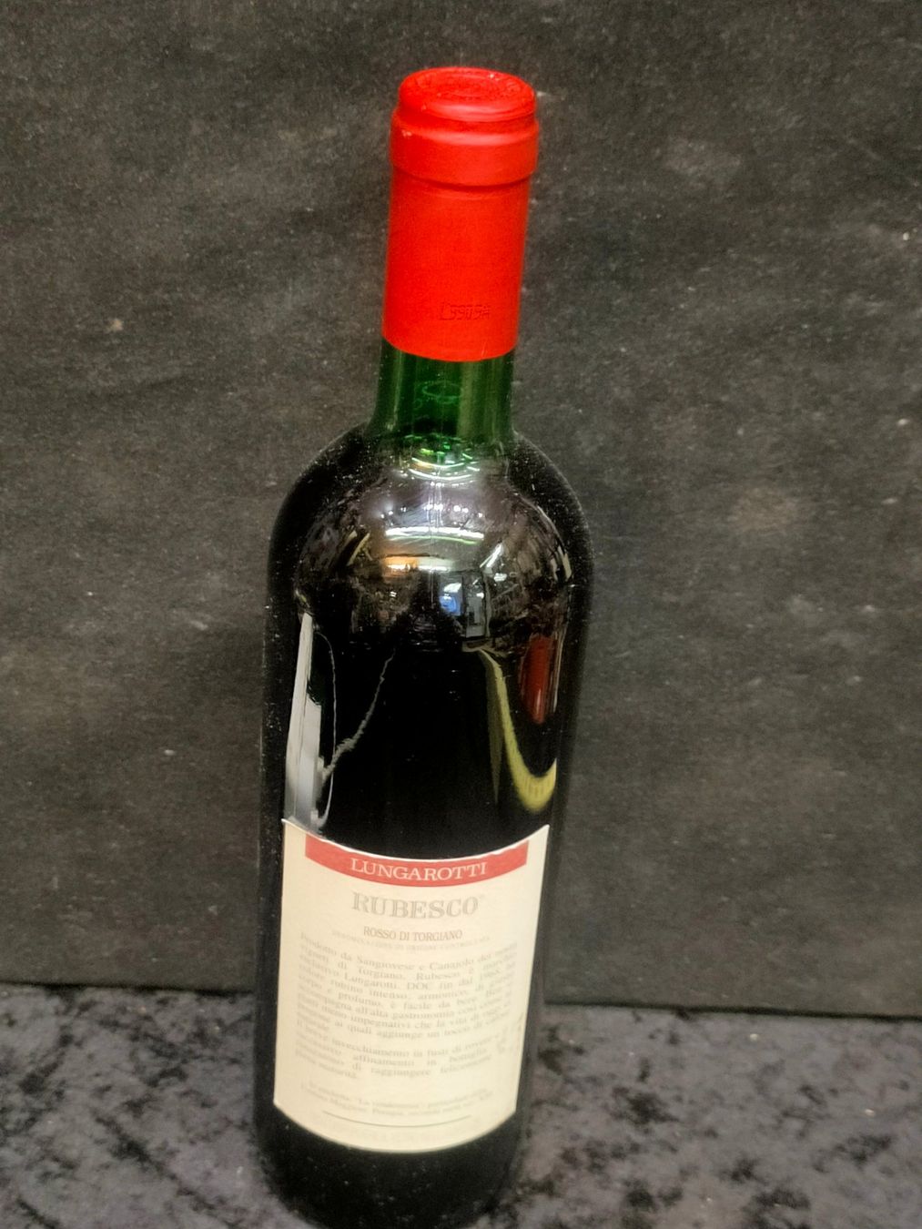 Wein: LUNGAROTTI RUBESCO 1992 – Neu (gemäss Beschreibung) aus Genève von Leboucheoreilles 5