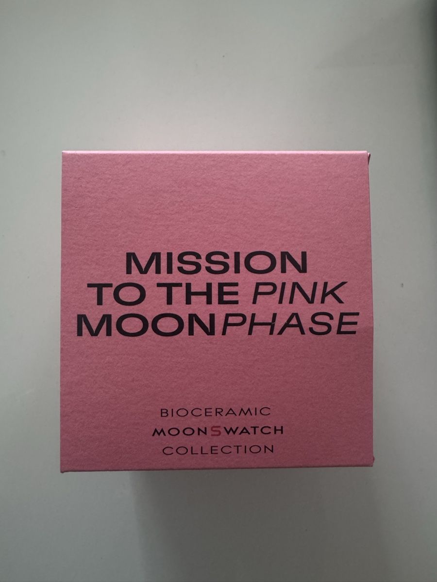 Swatch Orologi: Swatch Mission to the Moon Pink Phase – Nuovo e nell'imballaggio originale da Lausanne venduto da dar_2rh9