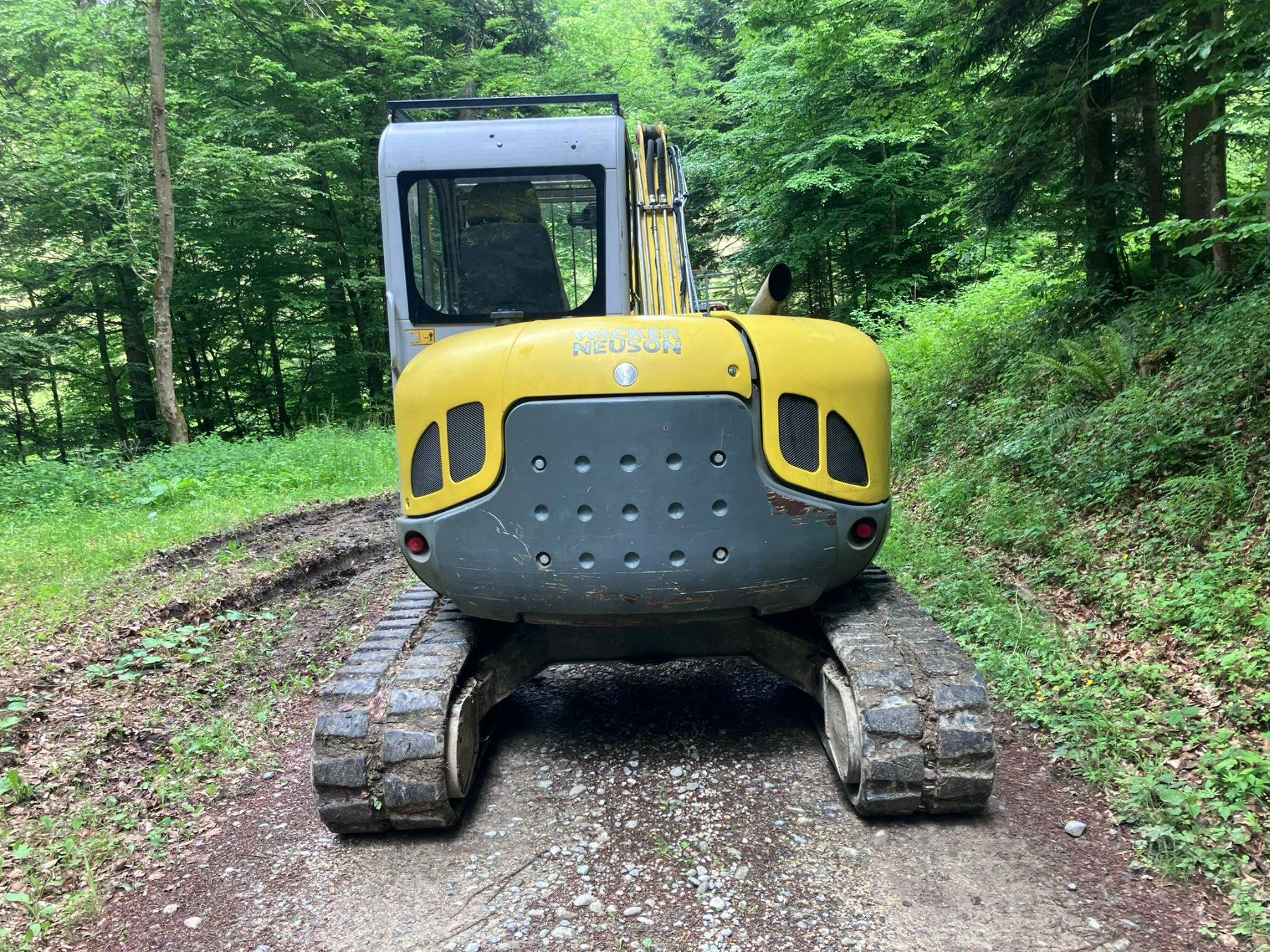 Wacker Neuson Bagger: Bagger Wacker Neuson 75Z3 – Gebraucht aus Ersigen von Forstfichte 2