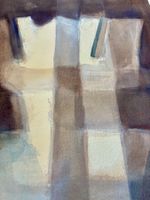 💚ORIGINAL AQUARELL PAUL MURPHY reflected 💚Saatchi Art 1985