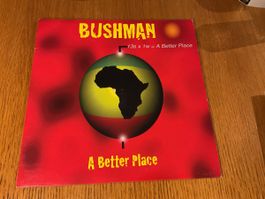 Bushman - A Better Place - Reggae Vinyl LP - Top Zustand!
