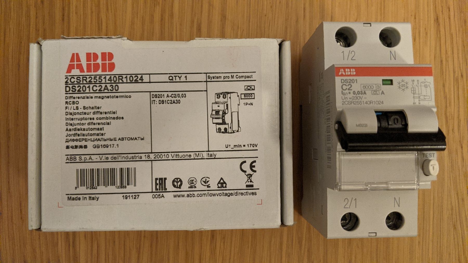 ABB Interruttori: FI/LS-Schalter – Nuovo (secondo la descrizione) da Stetten AG venduto da nunu09