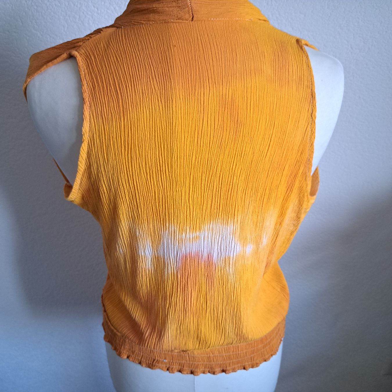 T-Shirts: Batik Shirt in Senfgelb Gr.S – Gebraucht aus Kriegstetten von Jakasi 1