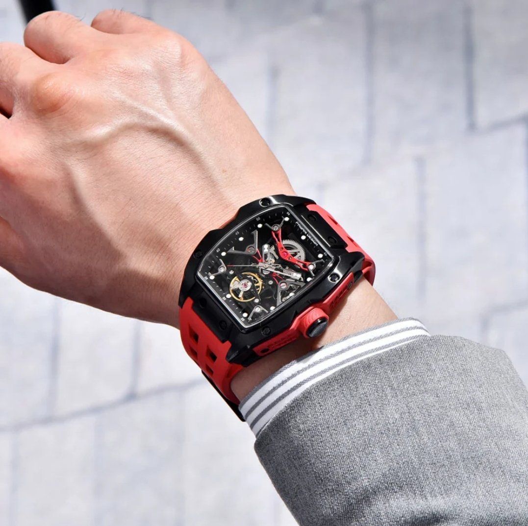 Pagani Design Orologi: Neue Pagani Design Automatikuhr – Nuovo e nell'imballaggio originale da Suhr venduto da ChronixChronometer 4