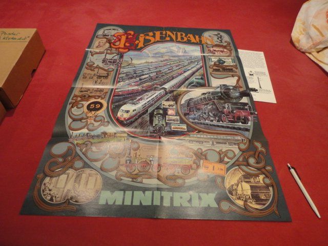 Posters & Illustrations: Minitrix 3 Poster neu und ungebraucht – Neuf (Voir description) à Wittenwil par trixmartin 5
