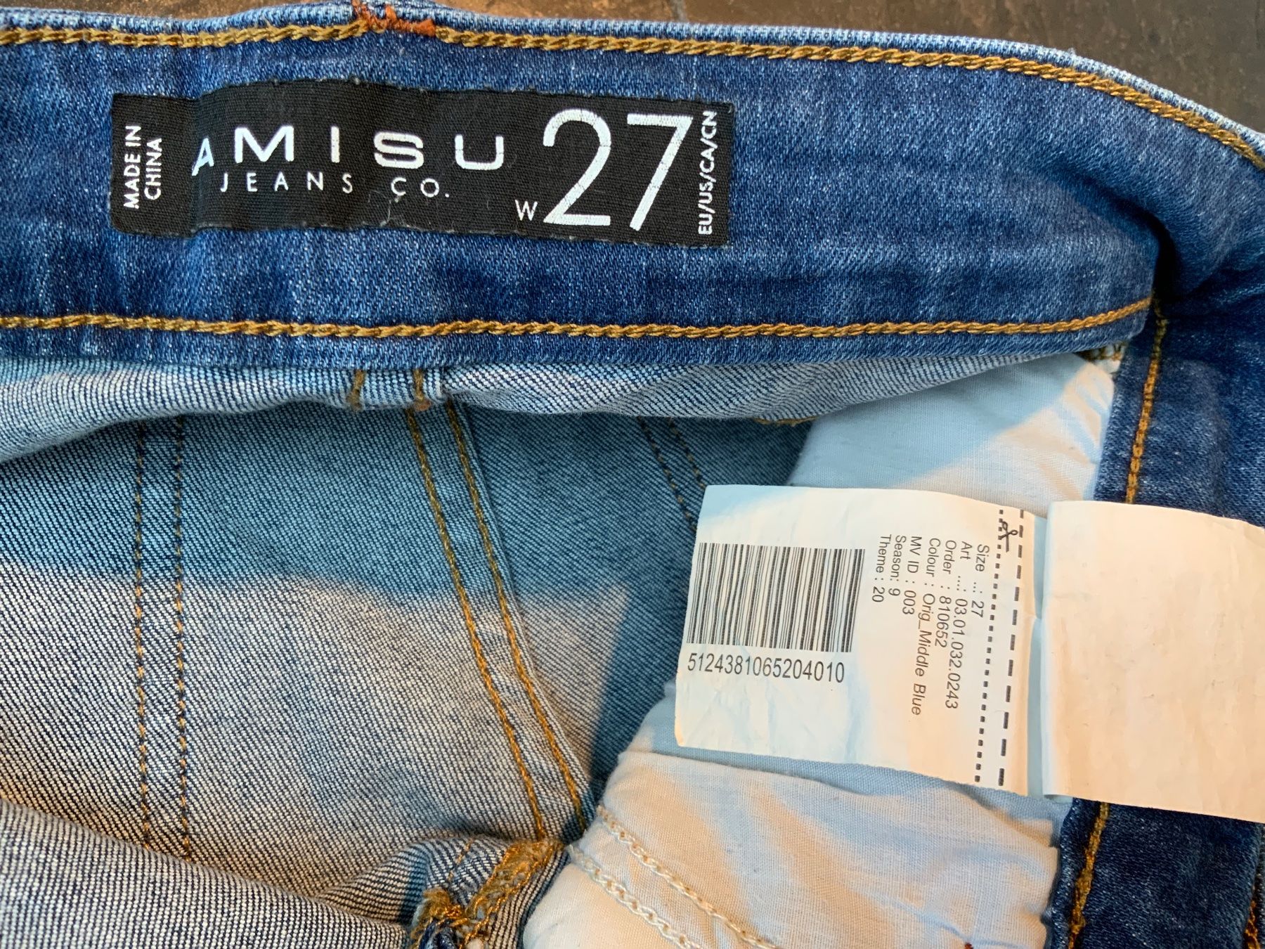 Pantaloni: Jeans, AMISU, Mädchen, sehr cool! – Usato da Stäfa venduto da sylla73 1