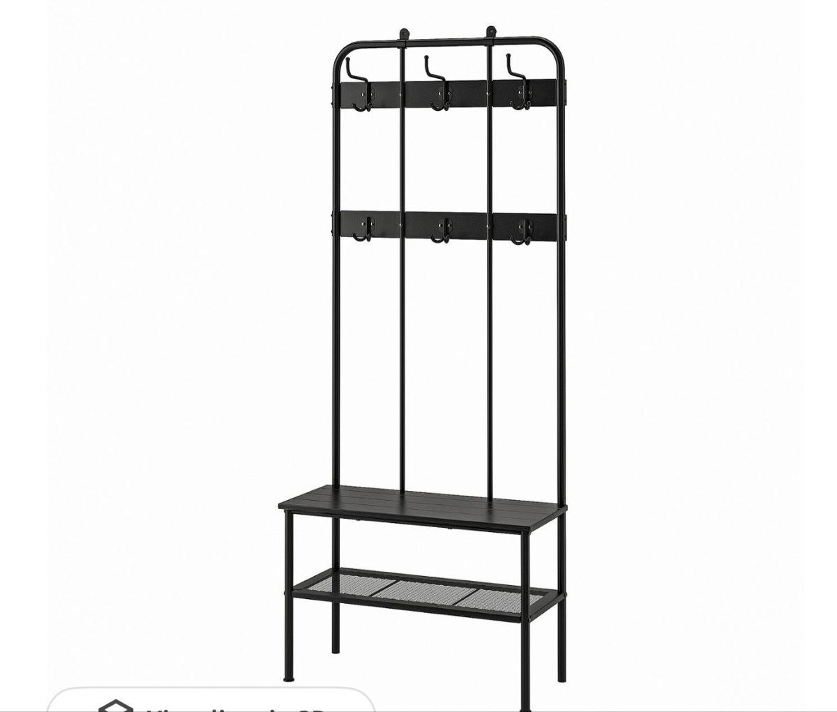 Ikea Garderobe: Guardaroba in metallo – Gebraucht aus Taverne von Serglo2010