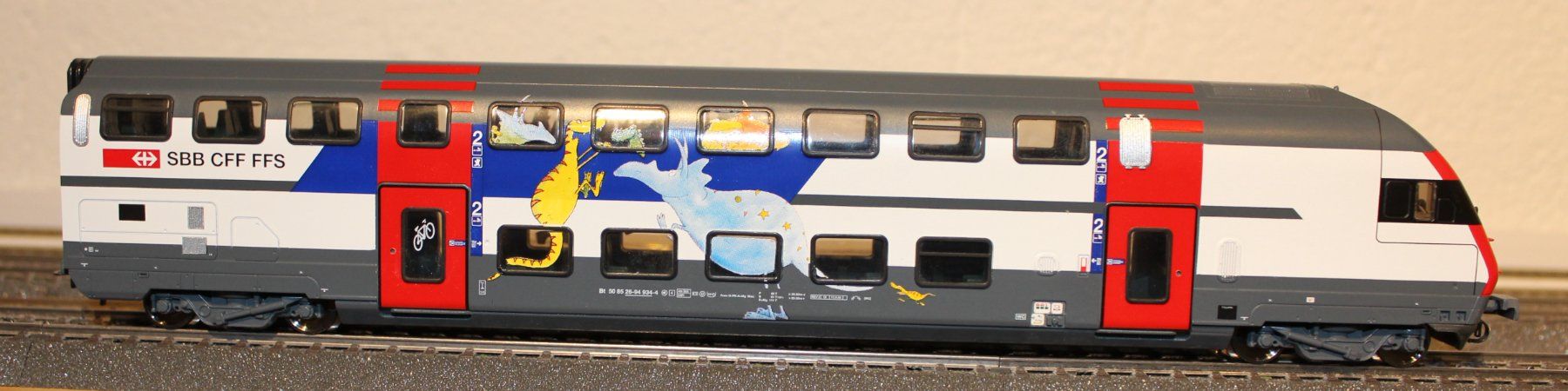 Hag Modelleisenbahnen: SBB IC 2000 Steuerwagen DS Dino – Neu (gemäss Beschreibung) aus Baden von bahnkorn 1