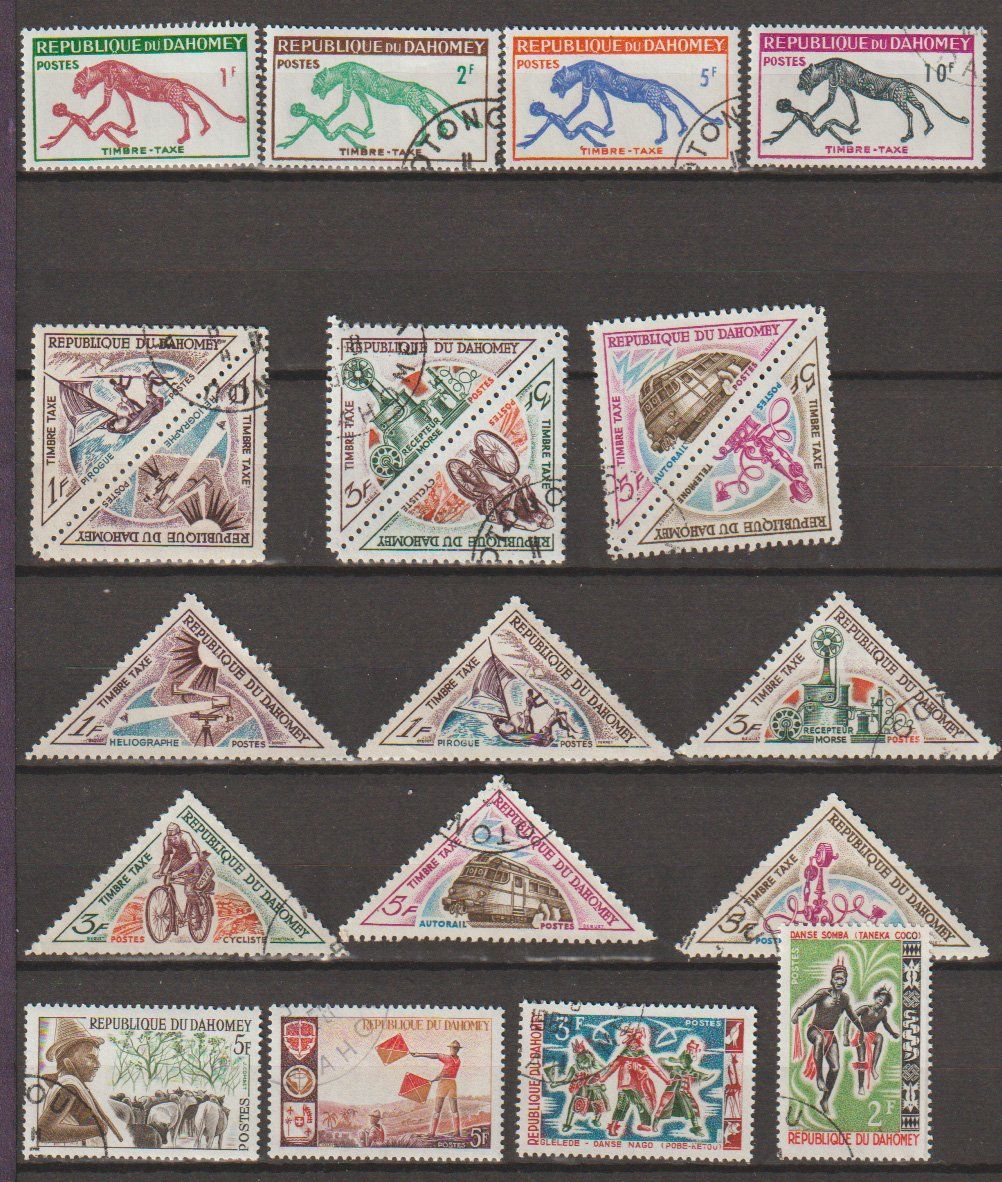 Alle Briefmarken: Dahomey 1973 – Gebraucht aus Crans-Montana von kira56 1