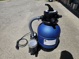 AREBOS Sandfilteranlage 10200 L/h mit Pumpe 