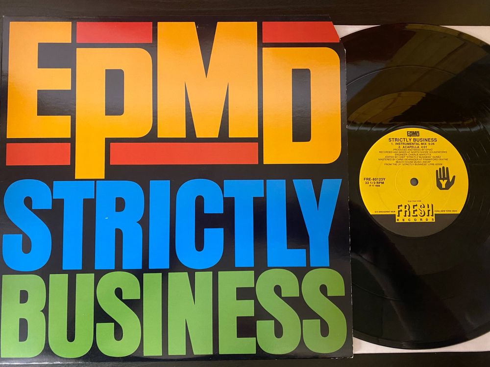 Kurtis Mantronik / EPMD - Strictly Business (Vinyle Usagé) main image 0