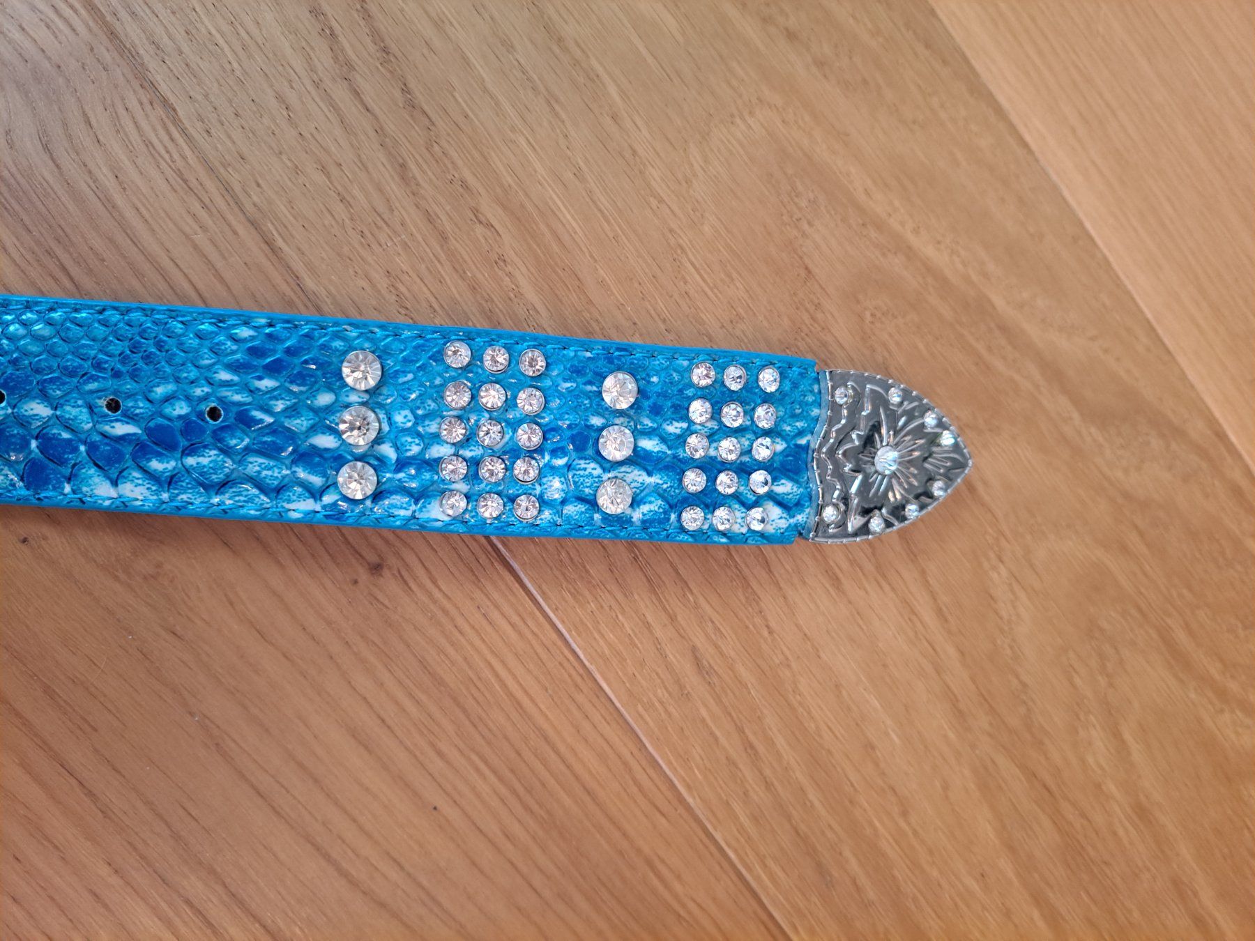 Cinture: Schicker aussergewöhnlicher Gürtel mit Glitzersteinen – Nuovo (secondo la descrizione) da Büren SO venduto da kim_yc8x 3