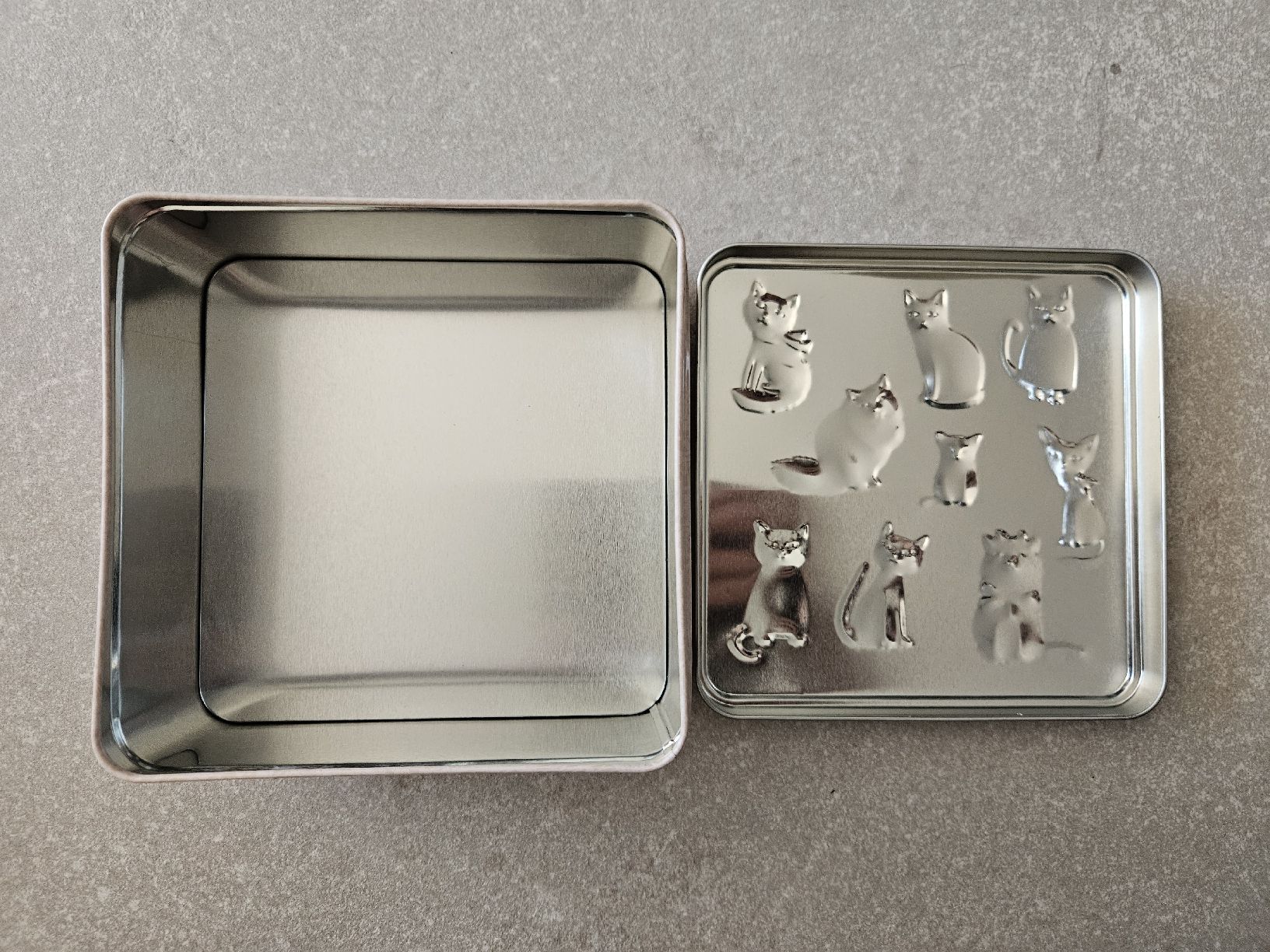 Zuckerdosen: Metallbox Katzen – Neu (gemäss Beschreibung) aus Sursee von sop_vxr7 6