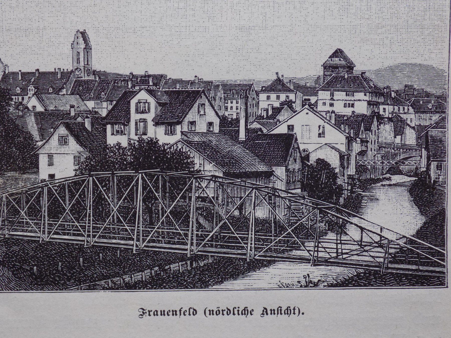 Gravures: Frauenfeld Xylographie – D'occasion à Risch par Rischli15 4