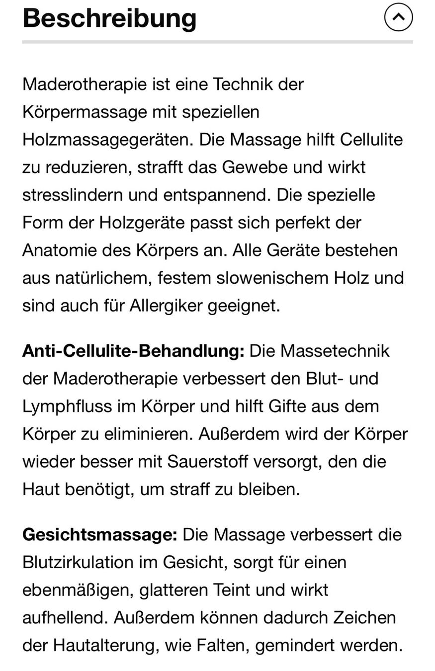 Dispositivi per massaggi: Massagen – Nuovo e nell'imballaggio originale da Berneck venduto da Alupe-69 1