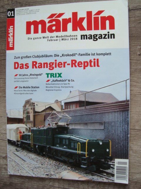 Zeitschriften & Magazine: Märklin Magazin 01/2018 – Neu (gemäss Beschreibung) aus Thun von Gaad1961