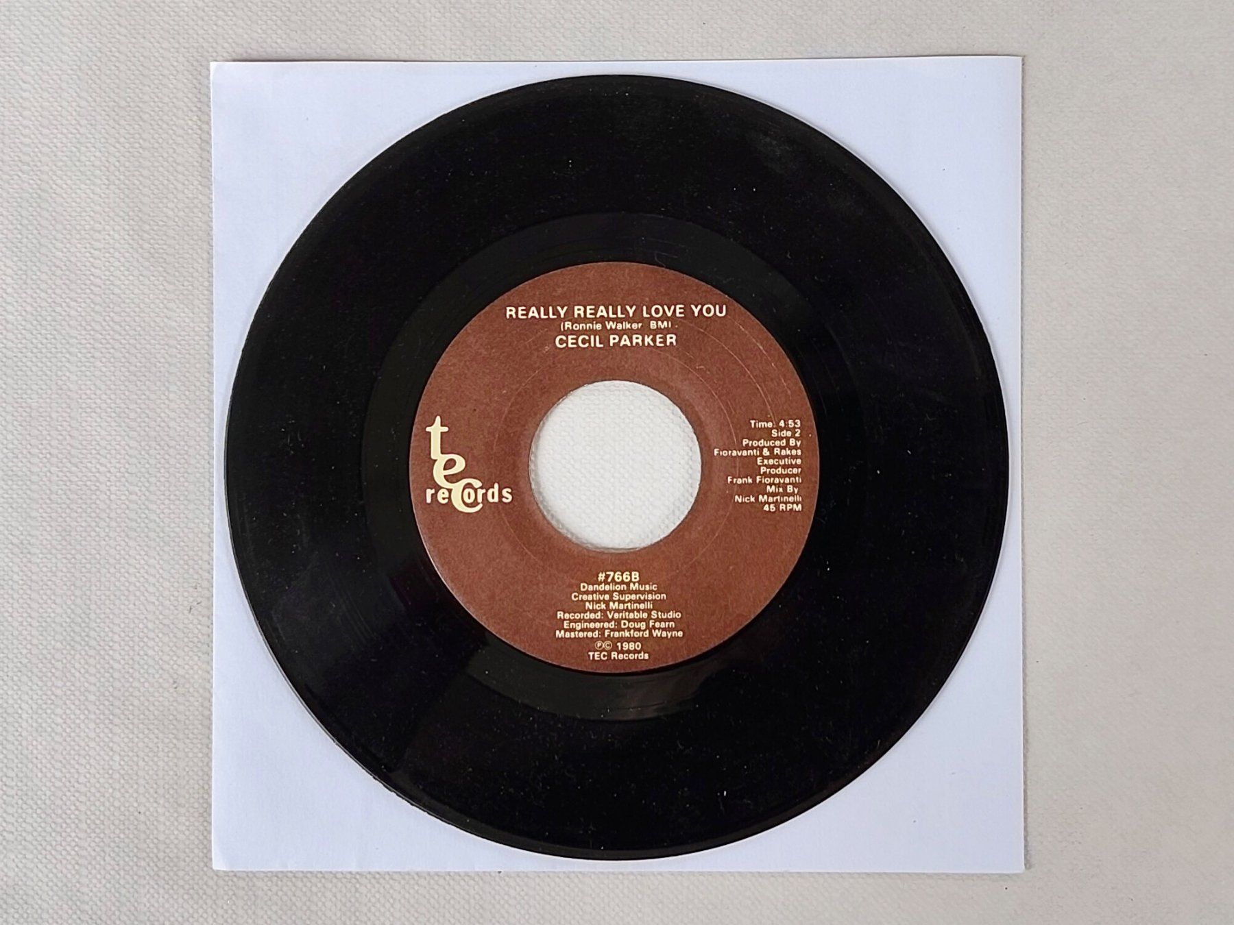 Schallplatten: 7" Single Cecil Parker: Really Really Love You – Gebraucht aus Hindelbank von iCardologe 1