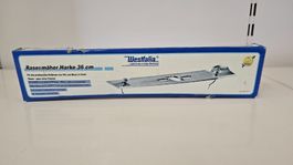 Rasenmähermesser mit Harke für Mäher mit Schnittbreite 36 cm