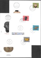 4 FDC Pro Patria 1973 Serie Einzelmarken Orts-ET 29.5.1973