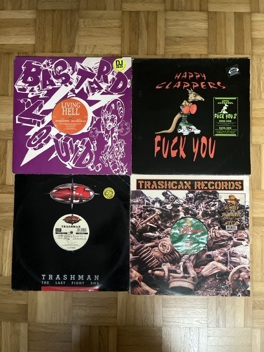 Schallplatten: 10er Hardcore / Gabber Vinyl-Set – Gebraucht aus Wangen b. Olten von break72 3