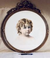 Ancienne photo enfant signé Francis Kramer, Utrecht 1920-30