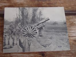 Deutsche Arillerie 1. WK  1914 - 1918 orig. Foto? Militär