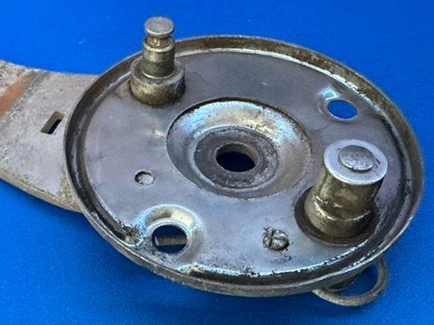 Mofa-Ersatzteile: Bremsteller Mofa Sachs Pony oder so – Gebraucht aus Bolken von si.x.las 6