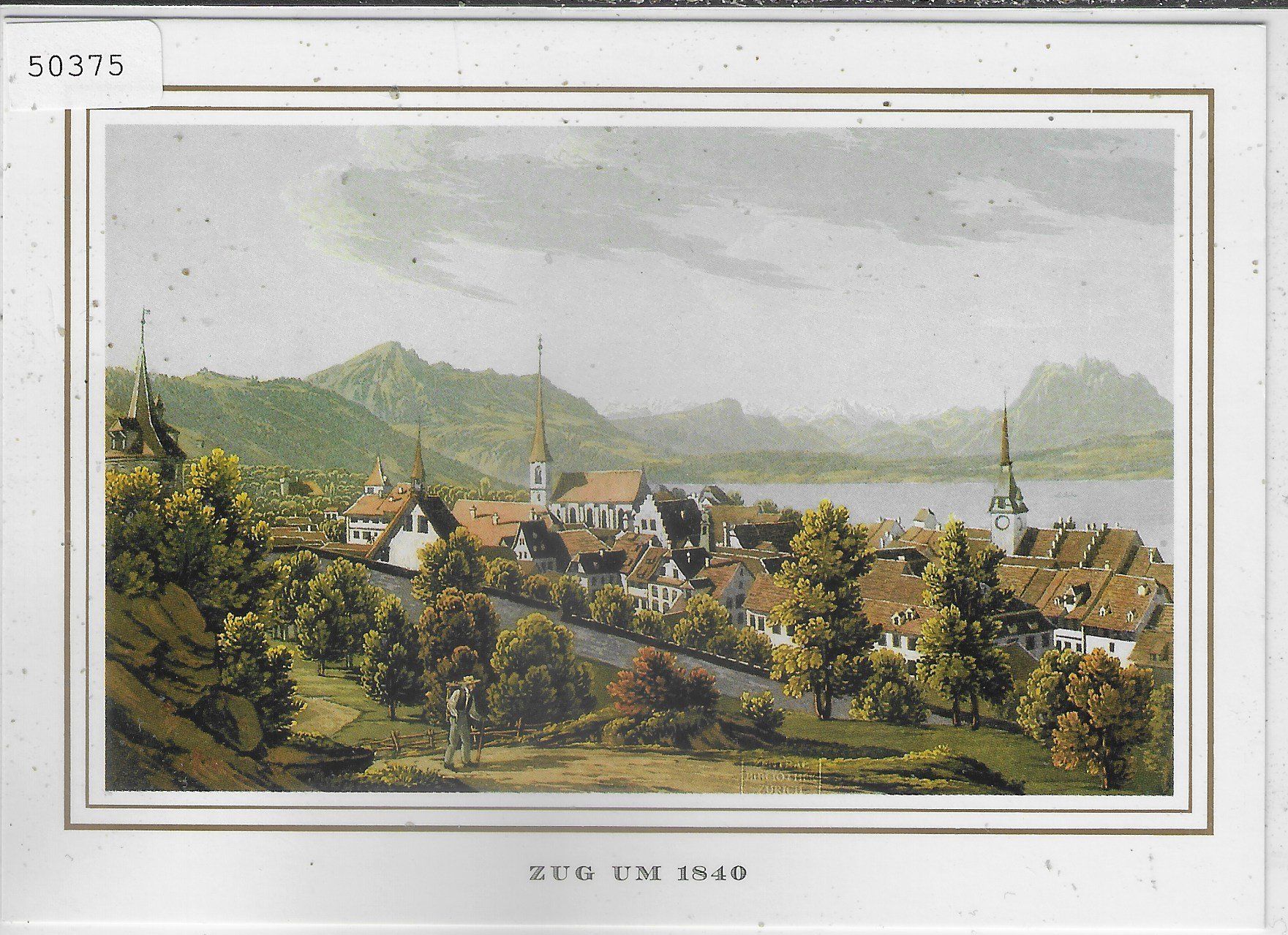 Cartoline postali: Zug um 1840 – Usato da Ettingen venduto da Kartenplanet