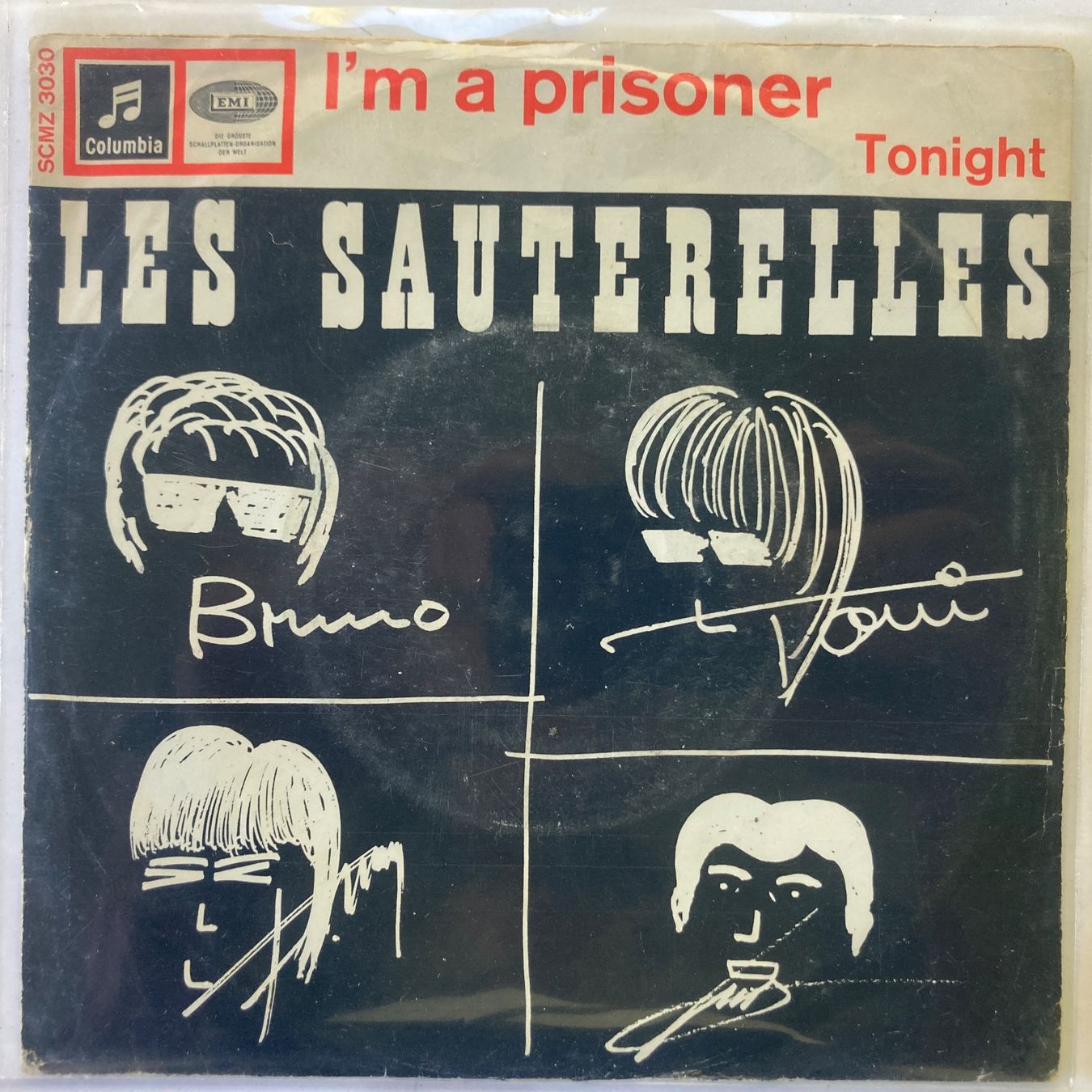 Dischi in vinile: LES SAUTERELLES, I`M A PRISONER, SINGLE, 1965, ROCK – Usato da Thun venduto da estrol