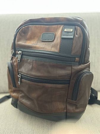 TUMI Lederrucksack neuwertig