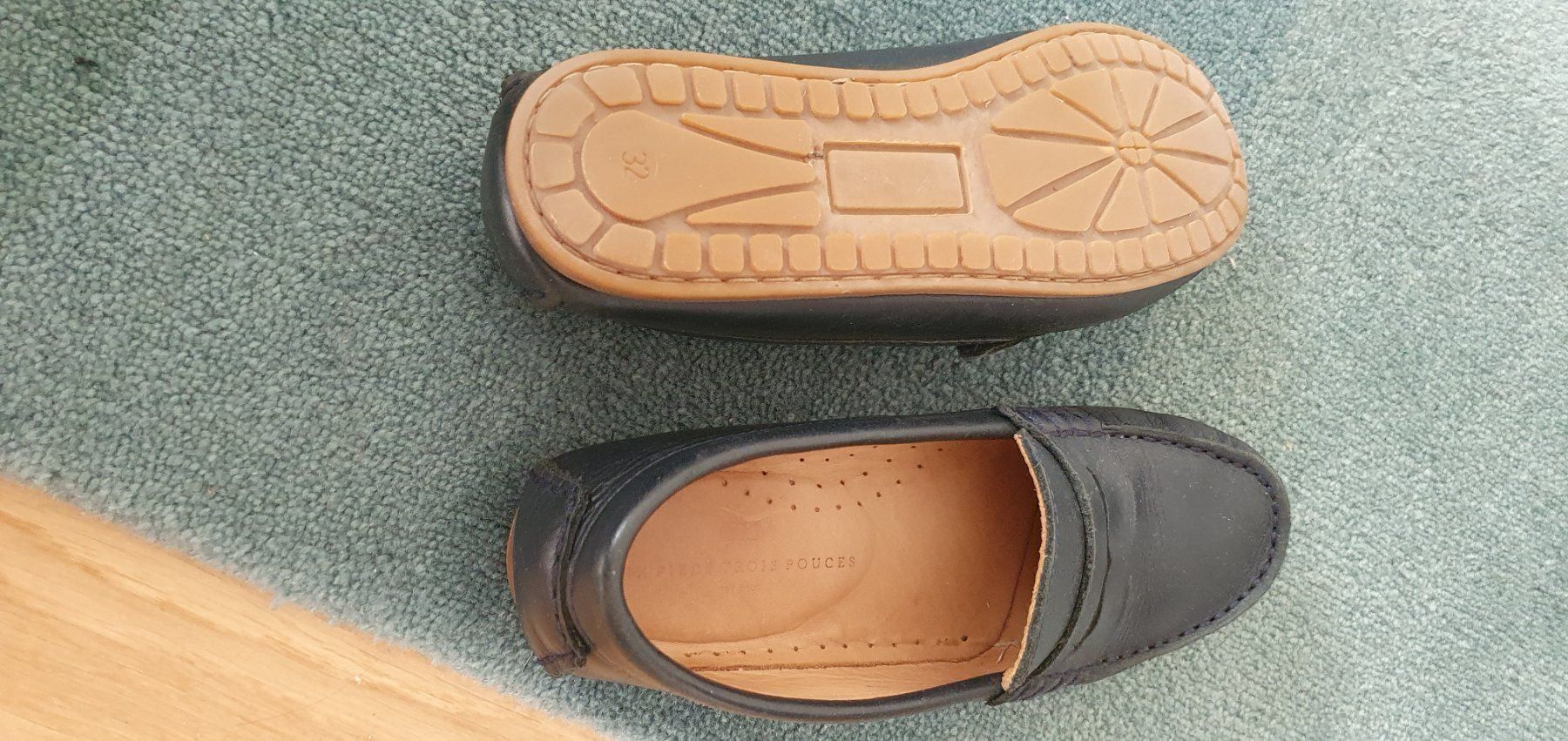 Scarpe per ragazzi: Kinderschuhe Leder Mocassin – Usato da Zollikon venduto da Valentina 1