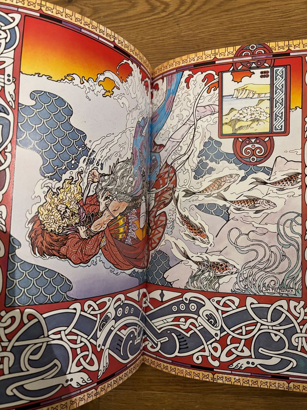 Libri: Jim Fitzpatrick - Buch der Eroberungen Wikinger Vikings – Usato da Egg b. Zürich venduto da superman1975 8