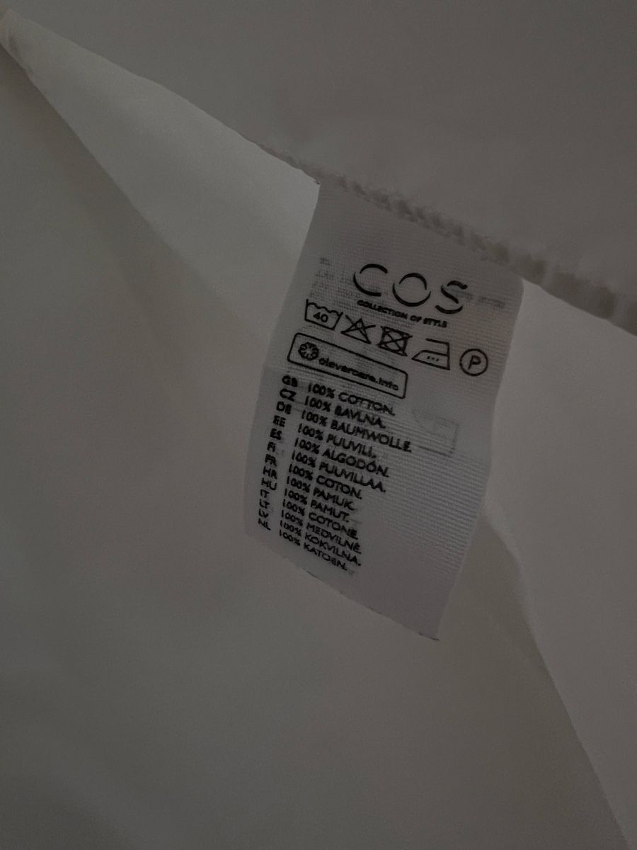 Cos Camicette: COS White Oversize Blouse – Nuovo (secondo la descrizione) da Obbürgen venduto da szu_vtz9 3