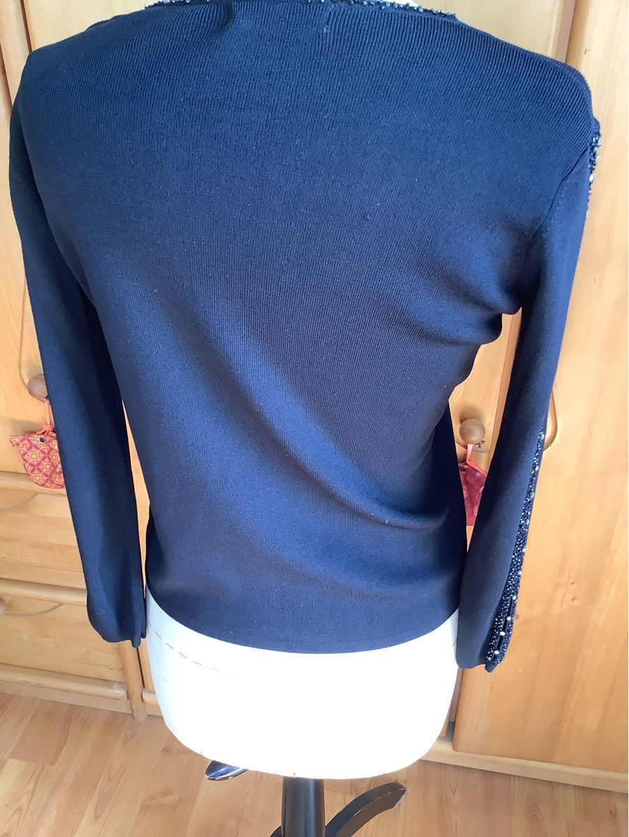 Maglioni & Felpe: Festlicher Pullover mit Strass. – Usato da Ennetbaden venduto da Valli4 3