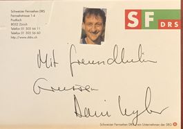 Dani Wyler Kommentator SFDRS Autogramm signiert Foto 10x15cm