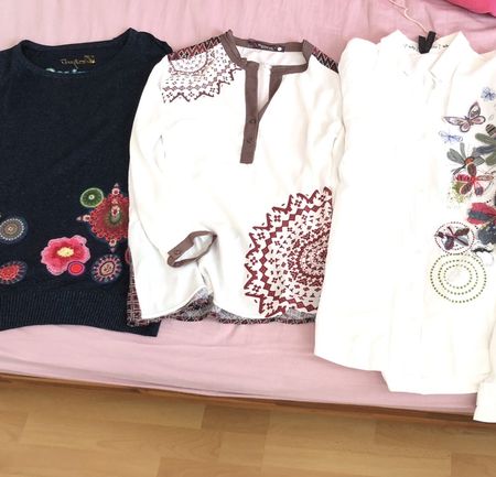 Desigual Pullover Bluse Grösse 38/40 Kleiderpaket Damenkleid