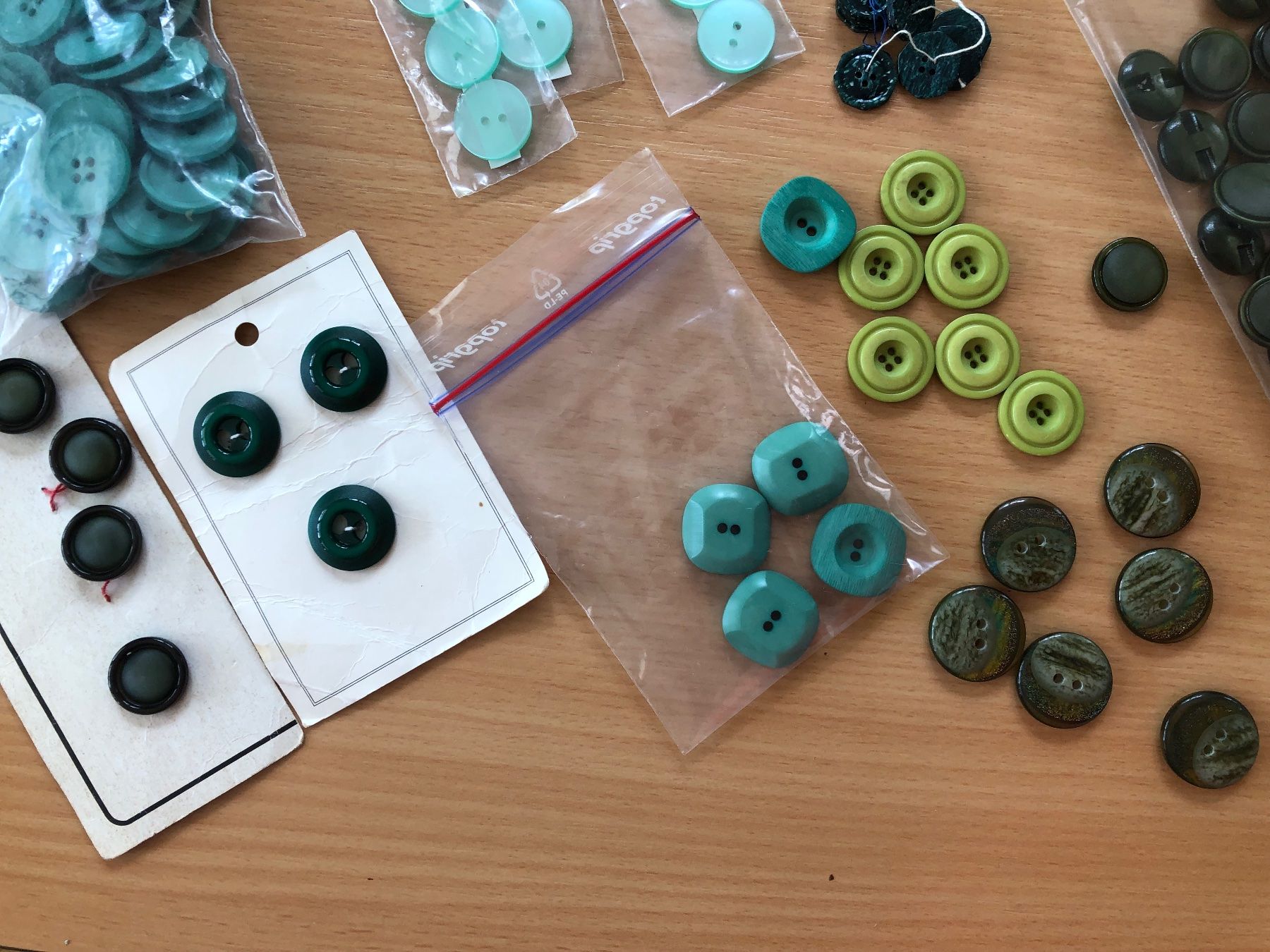 Knöpfe: Lot Knöpfe Grün ca. 1,3 Kg – Gebraucht aus Sirnach von Goforit2001 6