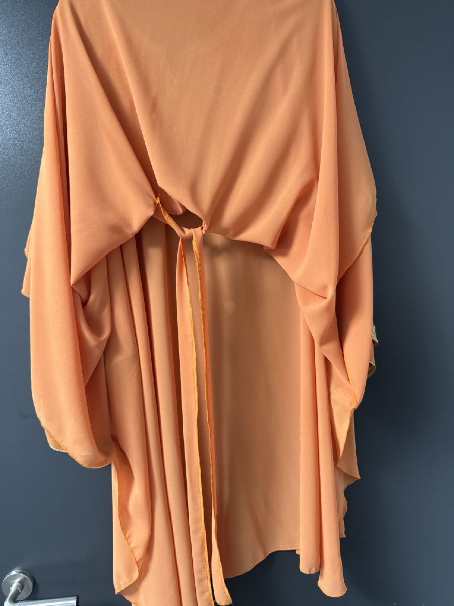 Vestiti: Orange Kaftan embroidered one-size – Nuovo (secondo la descrizione) da Zürich venduto da nad_s27g 1