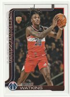 2025/26 Topps Flagship Basketball Jamir Watkins RC Rookie